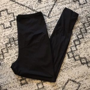 Isabel Maternity Black Full Length Leggings